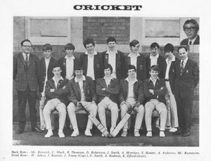 Ardrossan Academy cricket team session 1968-69.jpg